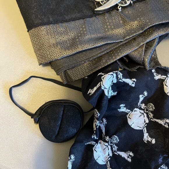 Pirate Pillager Spirit Halloween Men’s Costume Adult Plus Size Black Red - Picture 7 of 8